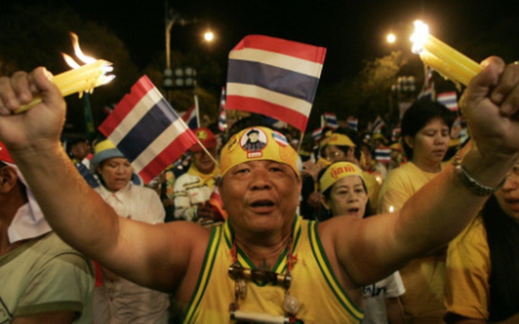 Thái Lan kết án tù sáu thủ lĩnh phe áo vàng