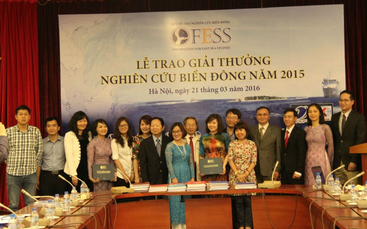 Thanh Niên được trao giải Báo chí xuất sắc về Biển Đông 2015