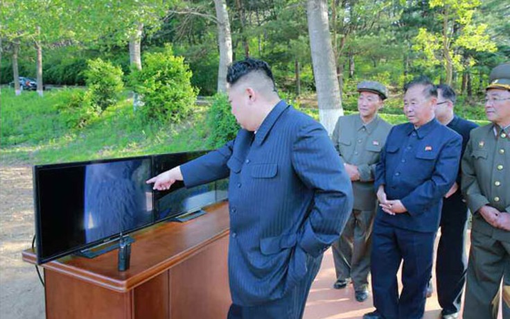 Triều Tiên công bố ảnh chụp trái đất từ camera gắn trên tên lửa