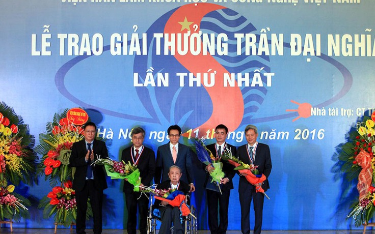 10 nhà khoa học nhận giải thưởng Trần Đại Nghĩa 2019