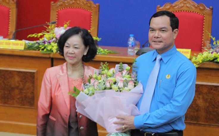 Ông Nguyễn Đình Khang được bầu làm Chủ tịch Tổng Liên đoàn Lao động Việt Nam
