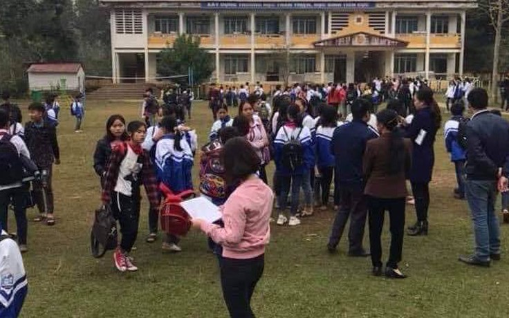 24 trường học tại Cao Bằng bị hư hỏng vì động đất