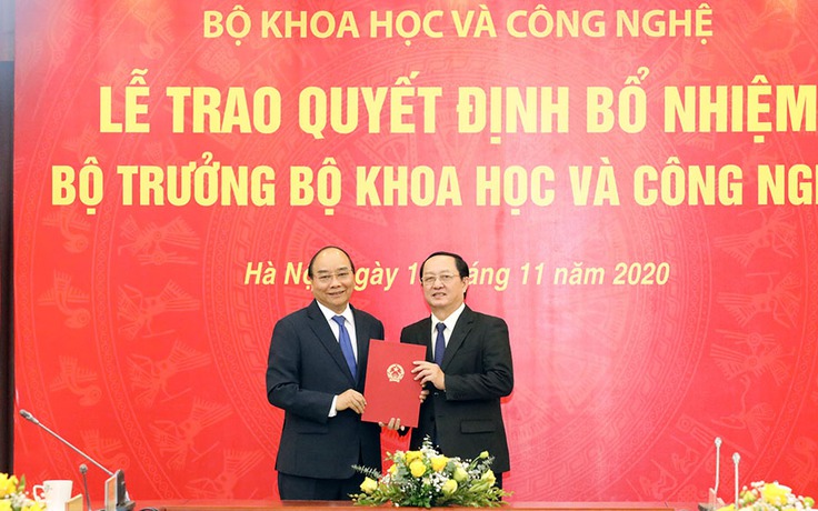 Thủ tướng 'đặt hàng' 4 nhiệm vụ lớn với tân Bộ trưởng KH-CN Huỳnh Thành Đạt