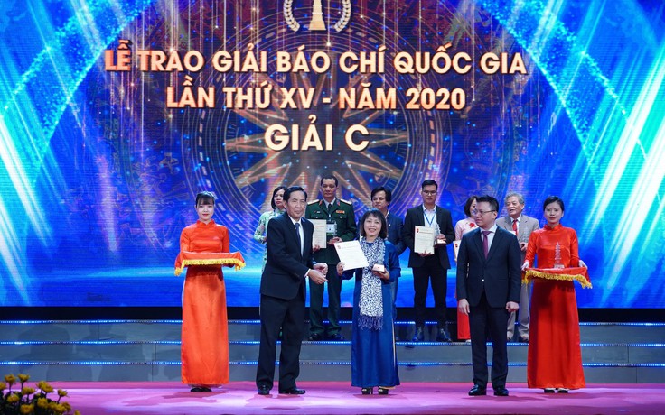 Báo Thanh Niên nhận 2 giải C giải Báo chí quốc gia