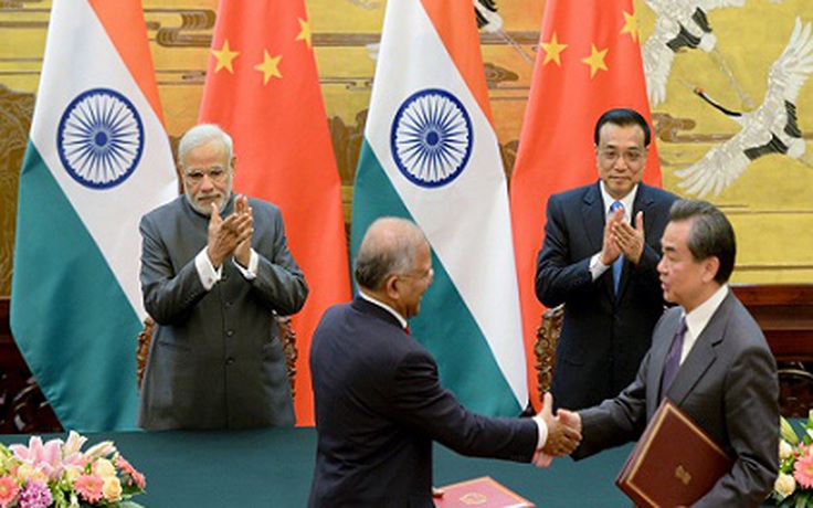 Trung - Ấn ký nhiều thỏa thuận song phương trị giá 22 tỉ USD