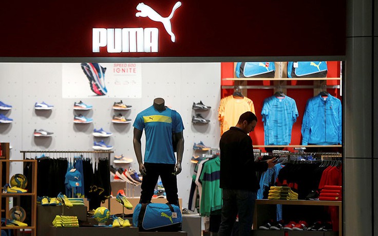 Puma bị phạt ở Trung Quốc vì vi phạm logo công ty nội địa