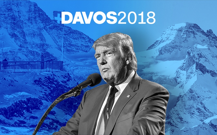 Tổng thống Donald Trump cảnh báo các đối thủ thương mại tại Davos