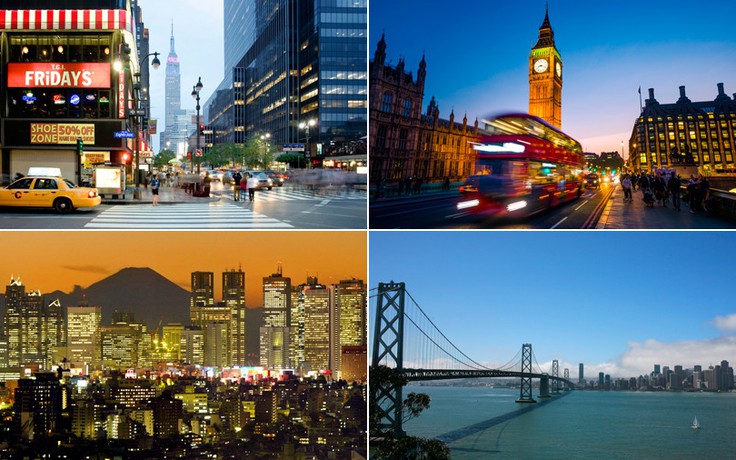 15 thành phố giàu nhất thế giới