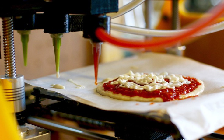 Độc đáo thực phẩm in bằng công nghệ 3D
