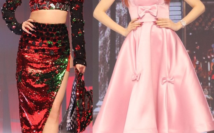 Khánh Vân hóa “búp bê”, Quỳnh Hoa catwalk với một chiếc giày tại show thời trang nhí
