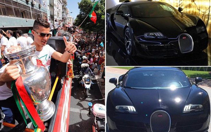 Ronaldo chi hơn 2 triệu euro mua siêu xe