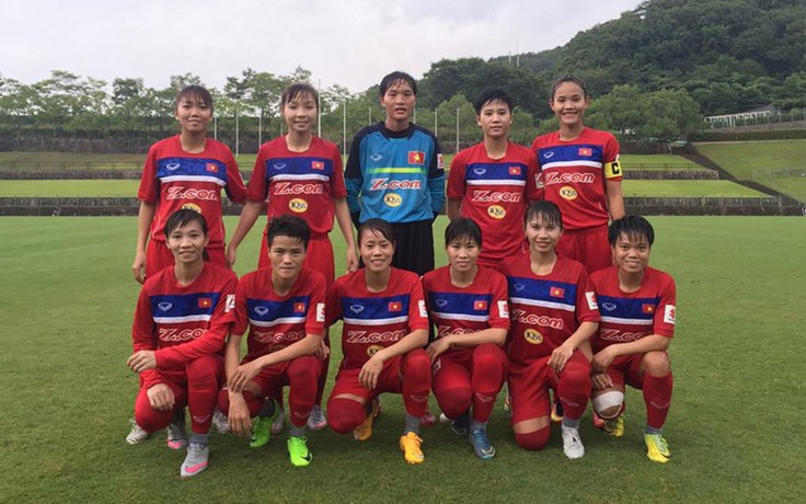 Đội tuyển nữ Việt Nam hòa 'quân xanh' Nhật Bản