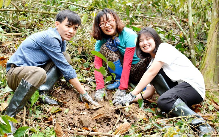 Ngày thế giới trồng cây 21.3: Bất ngờ 4.500 cây xanh nhắn gửi yêu rừng