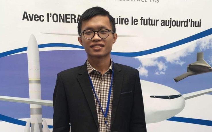 Chàng trai Việt hiếm hoi trong Cơ quan nghiên cứu hàng không Pháp