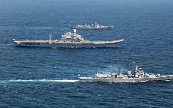 Nhóm tàu chiến Ấn Độ 'tố' bị hải quân Trung Quốc bám đuôi