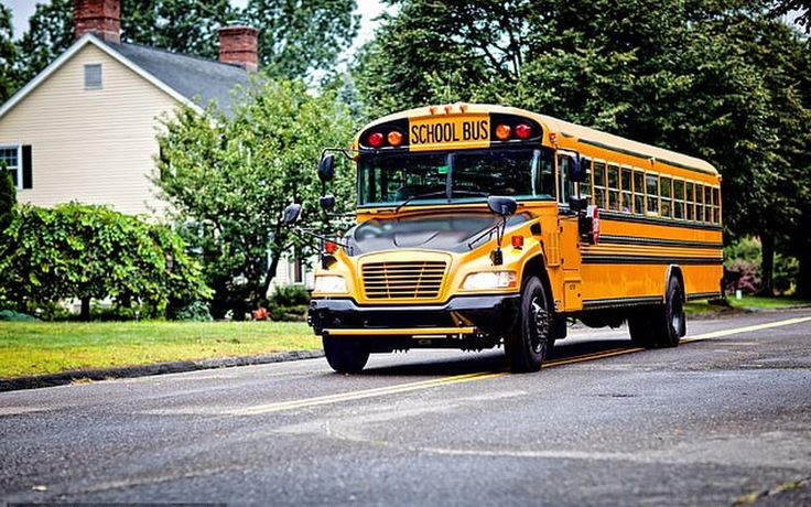 Tài xế xe buýt học đường bị tố say xỉn và la hét học sinh