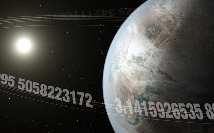Phát hiện ‘Trái đất' quay theo hằng số Pi