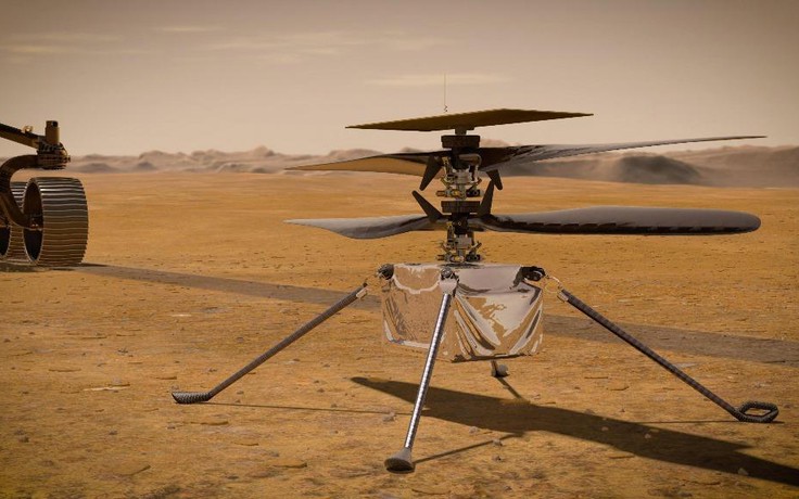 Hồi hộp chờ trực thăng đầu tiên của con người cất cánh trên sao Hỏa