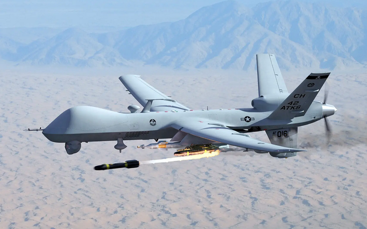 MQ-9 ‘tử thần’ thử nghiệm tên lửa Hellfire gấp 3 lần tầm bắn trước đó