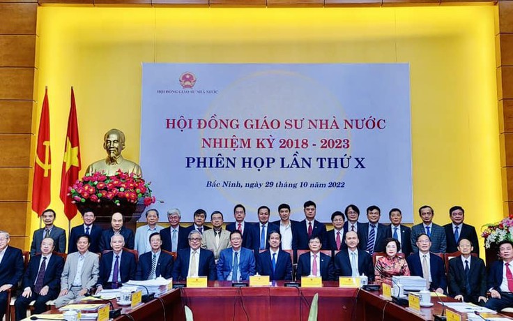 11 hồ sơ xét GS, PGS không được hội đồng nhà nước thông qua