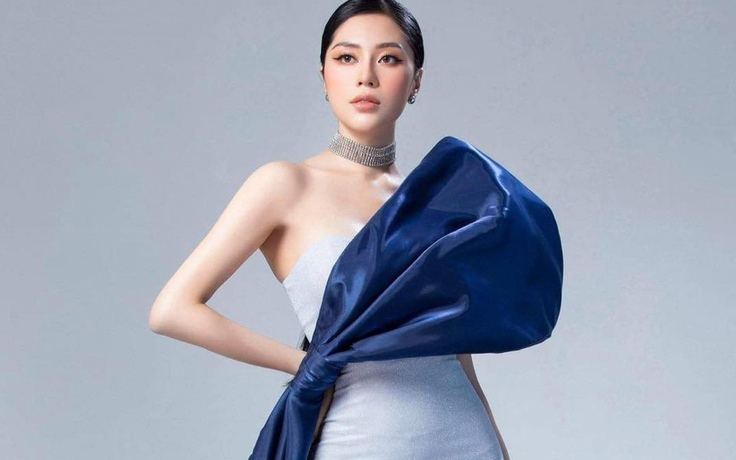 Hoa hậu Tô Diệp Hà gợi cảm trong ảnh đón Tết