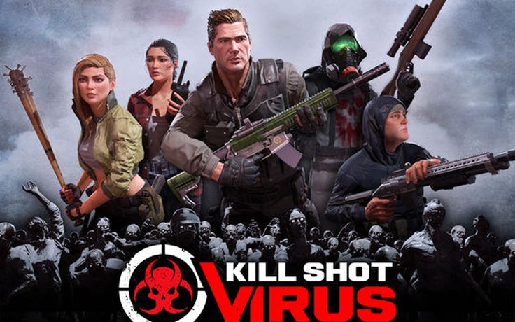 Tận diệt zombie với game di động Kill Shot Virus