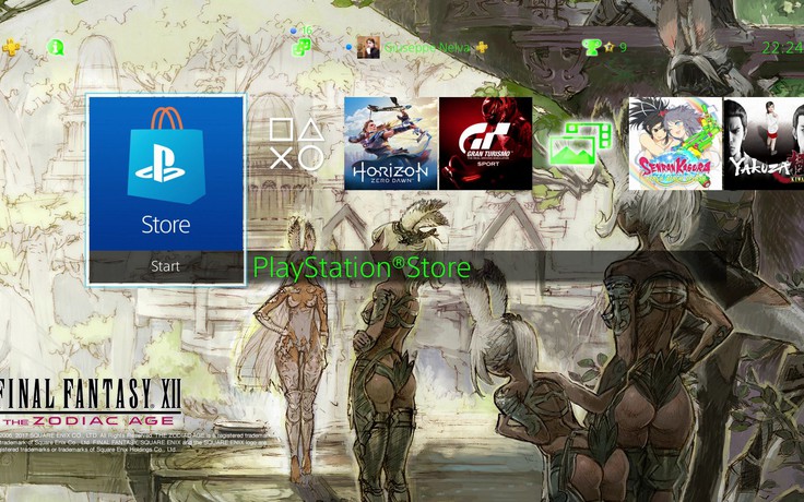 Final Fantasy XII: The Zodiac Age tặng miễn phí theme PS4