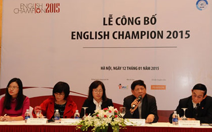 Anh ngữ Việt Mỹ VATC đăng cai tổ chức English Champion 2015 khu vực miền Nam