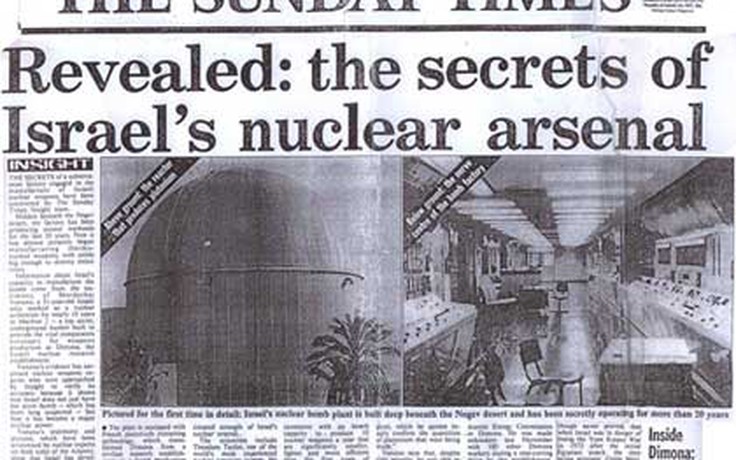 Giải mật chương trình hạt nhân Israel