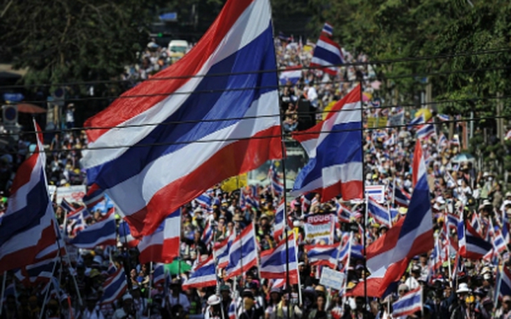 Sinh viên Thái Lan biểu tình đòi dân chủ
