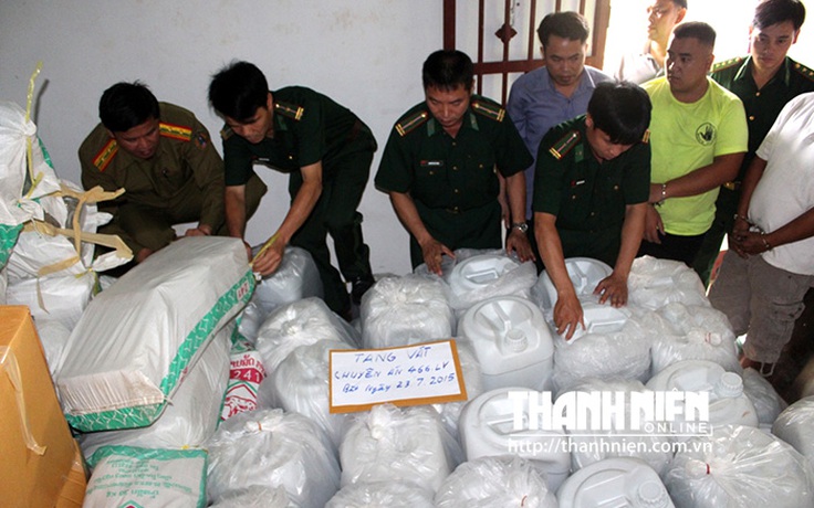 Phá đường dây ma túy cực lớn do người nước ngoài điều hành
