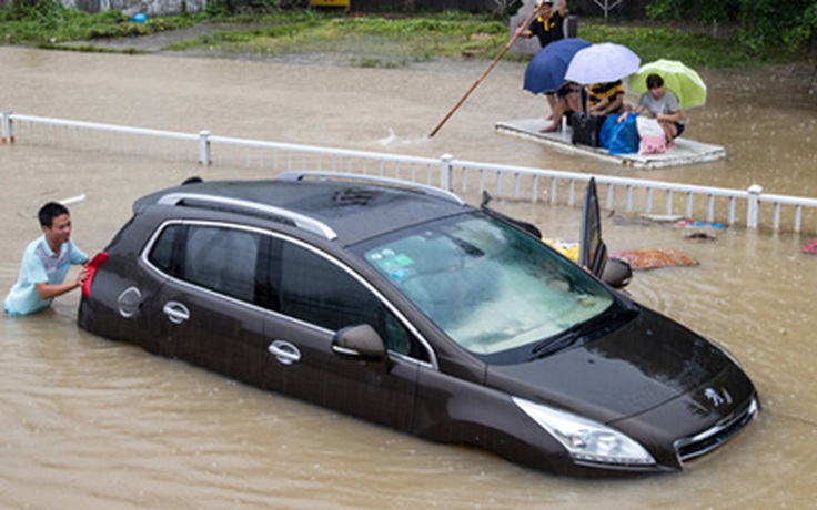 Bão Soudelor gây thiệt hại lớn ở Trung Quốc