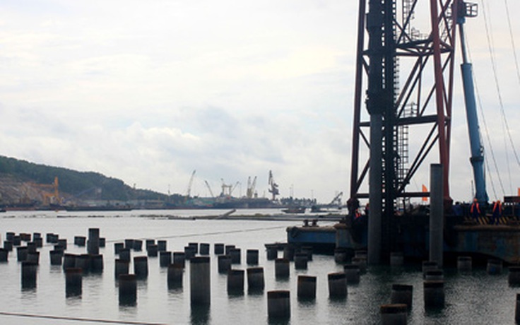 Hơn 5.800 tỉ đồng xây dựng cảng gang thép Nghi Sơn