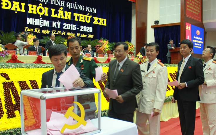 Ông Lê Phước Hoài Bảo trúng cử Ban chấp hành Đảng bộ tỉnh Quảng Nam