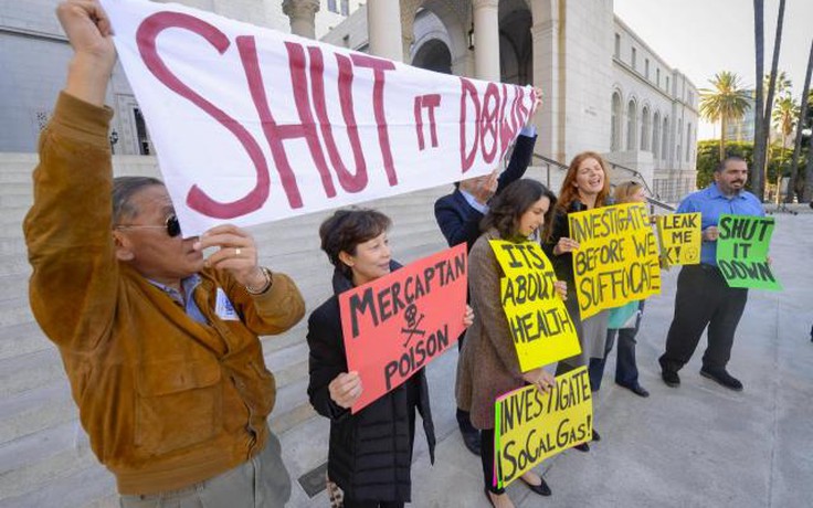 Rò rỉ khí methane nghiêm trọng tại California