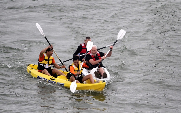 Giải đua Kayak Đà Nẵng: Hào khí sông Hàn