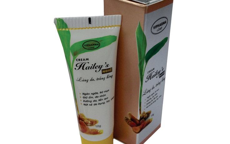 CREAM Hailey’s Nghệ láng da, trắng hồng với Nano Curcumin