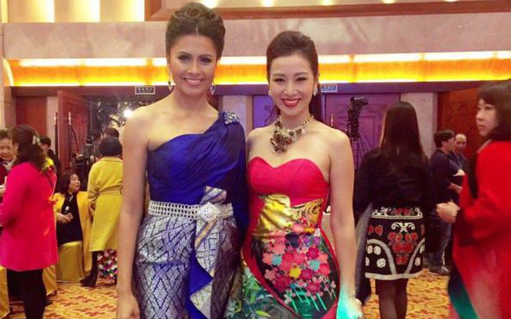 Hoa khôi Thu Hương được trao giải Hoa hậu Quý bà thanh lịch thế giới