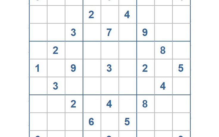 Mời các bạn thử sức với ô số Sudoku 3345 mức độ Khó