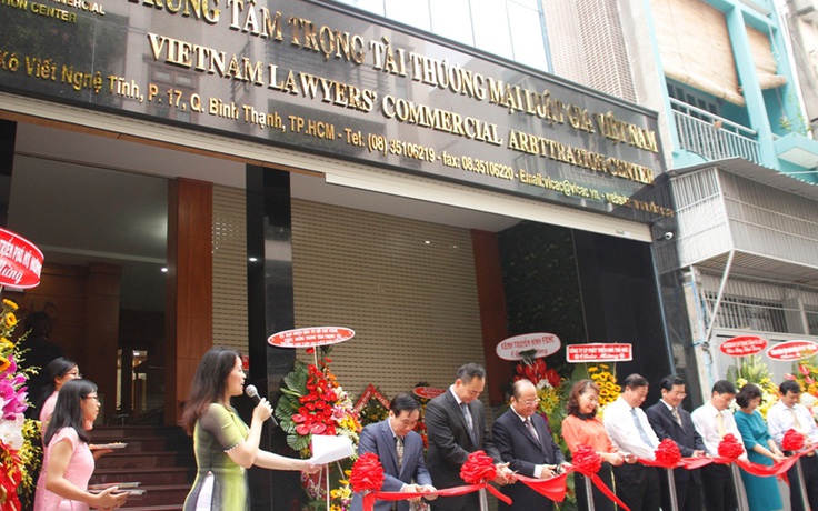 Ra mắt trụ sở Trung tâm Trọng tài thương mại luật gia VN tại TP.HCM