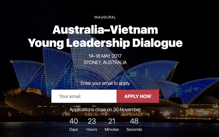 Thành lập diễn đàn Đối thoại lãnh đạo trẻ Việt - Úc
