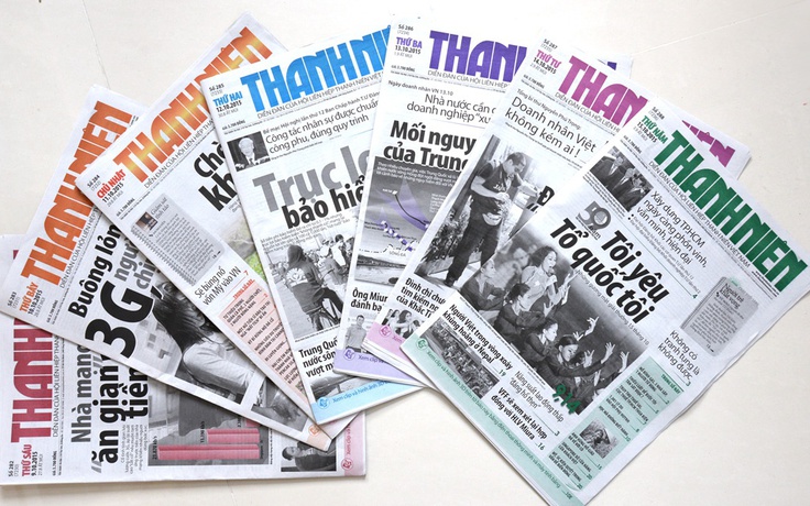 Từ ngày mai 10.9, Thanh Niên nhật báo trở lại với nhiều cải tiến mạnh mẽ