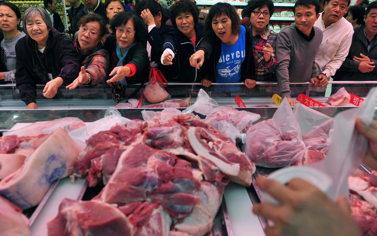 Thịt lợn khan hiếm, ngân hàng Trung Quốc dùng chiêu độc thu hút khách hàng