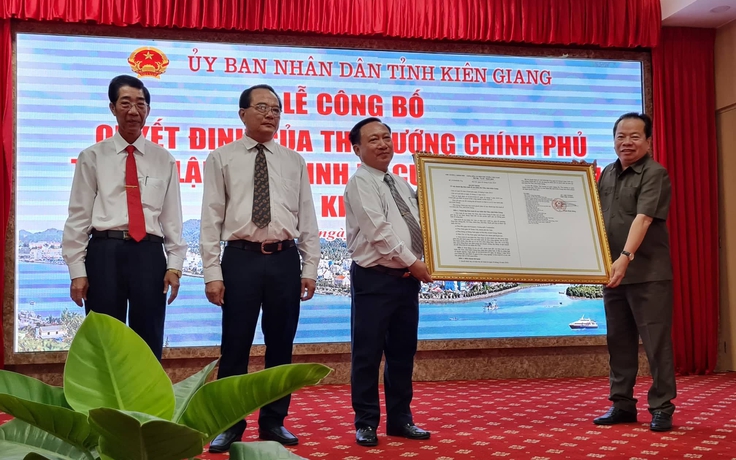 Kiên Giang: Công bố thành lập Khu kinh tế cửa khẩu Hà Tiên