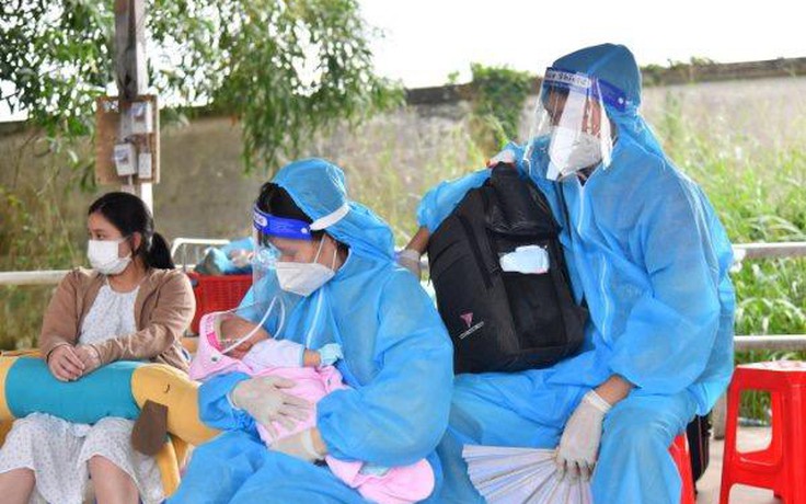 Kiên Giang: Đón gần 400 thai phụ, người già yếu từ TP.HCM về quê