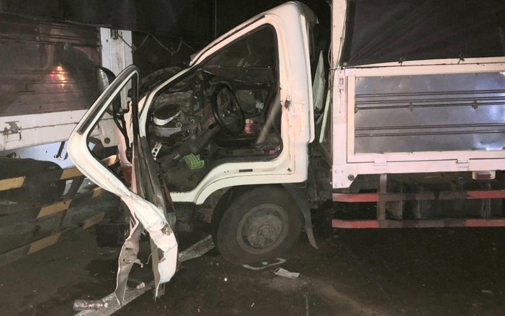 Tai nạn liên hoàn trên cao tốc TP.HCM - Trung Lương, 2 người bị thương