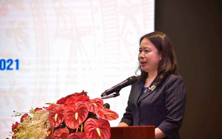 Phó chủ tịch nước Võ Thị Ánh Xuân dự hội nghị Cụm thi đua tại Kiên Giang