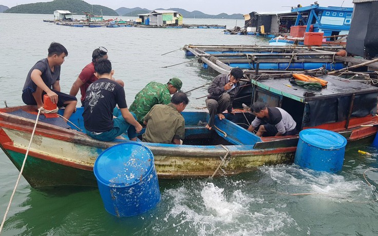 Kiên Giang: Giông lốc đánh chìm tàu cá, 1 ngư dân mất tích