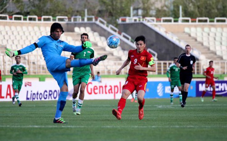 Bị bịt mọi đường tấn công, tuyển Việt Nam thua Iraq 0-1