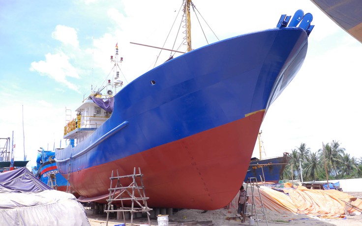 Công ty đóng tàu vỏ thép 'dỏm' không chấp nhận bồi thường cho ngư dân
